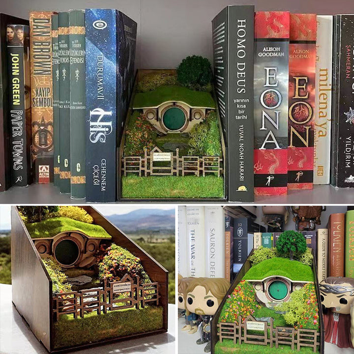Bookshelf Inserts Decorative Bookends | Bowlift