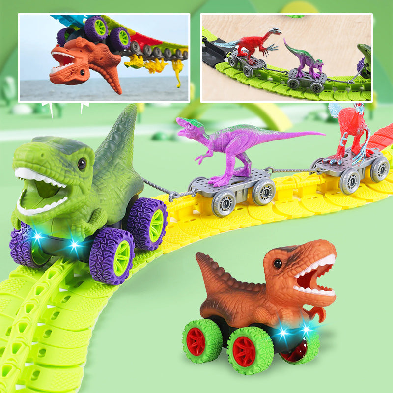 BowLift | Roller Coaster Dinosaur Track Car