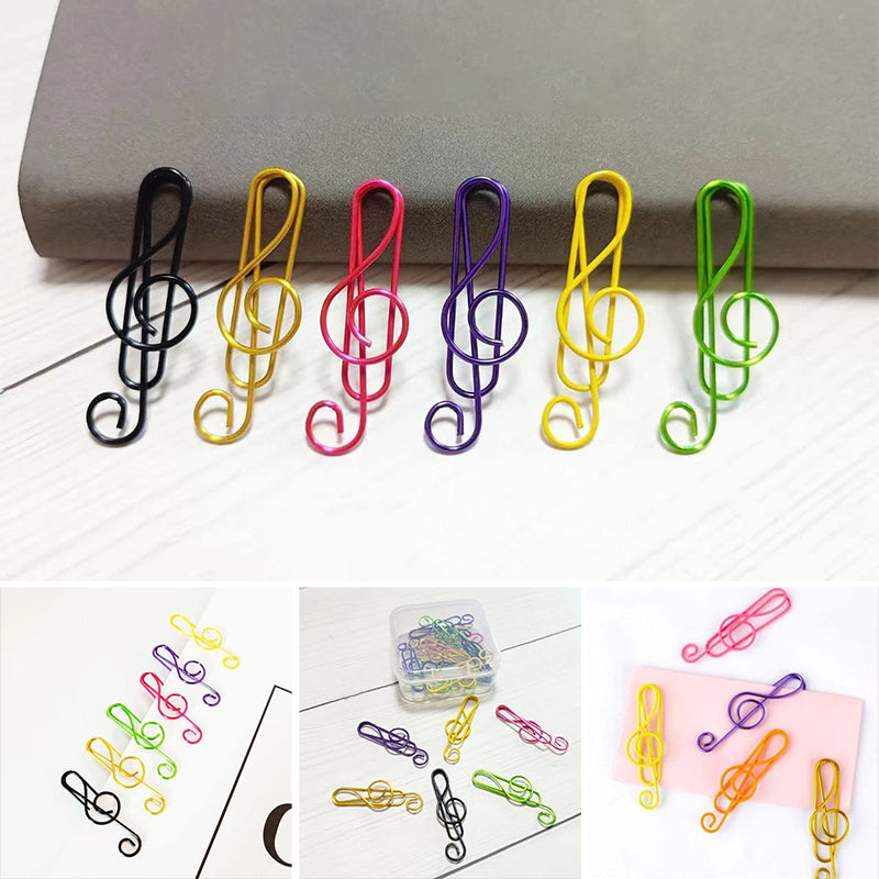 BowLift | Music Multicolored Paperclips made of Metal