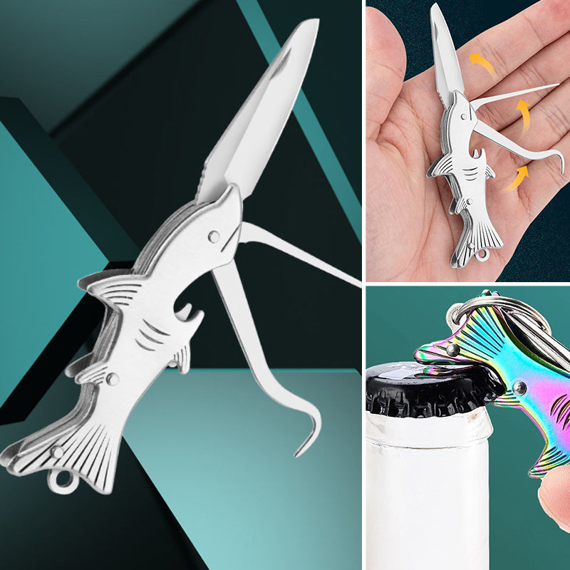 Multifunctional Folding Keychain Bowlift