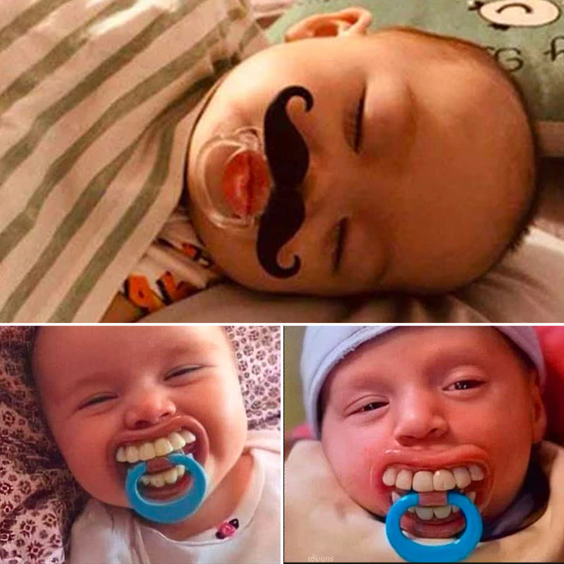 BowLift | Funny Teeth Baby Pacifier