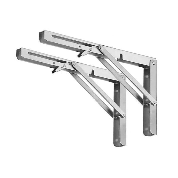 Foldable bracket | 2 sets thick stainless steel folding table bracket | Bowlift