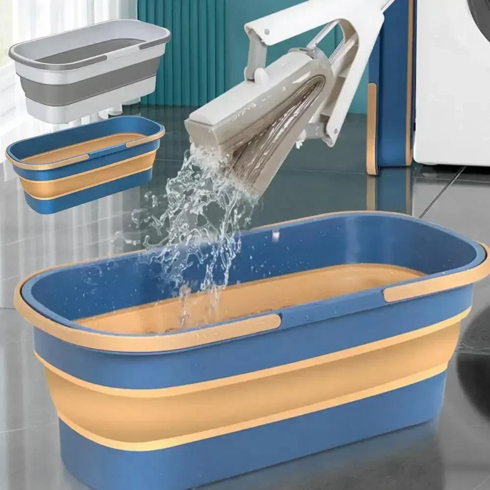 BowLift | Robust folding cleaning bucket for compact storage