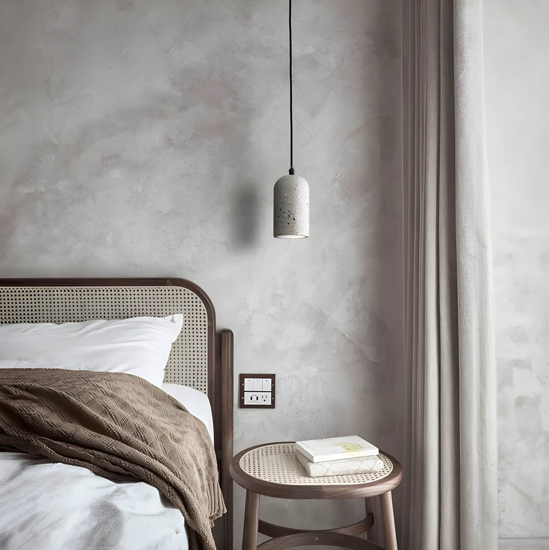 BowLift | UrbanGlow Lamp - Industrial Concrete Pendant Light for Modern Interior