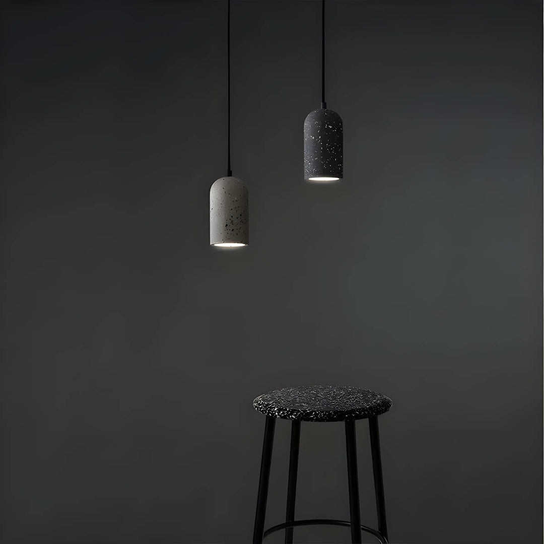 BowLift | UrbanGlow Lamp - Industrial Concrete Pendant Light for Modern Interior
