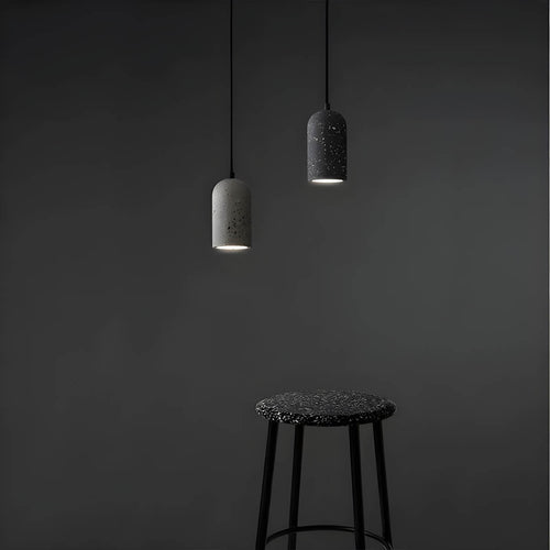 BowLift | UrbanGlow Lamp - Industrial Concrete Pendant Light for Modern Interior