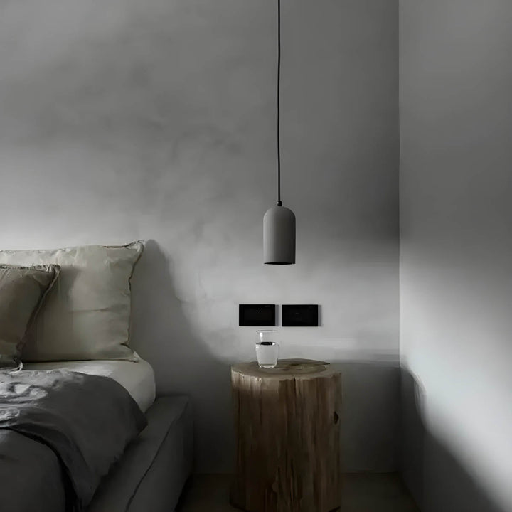 BowLift | UrbanGlow Lamp - Industrial Concrete Pendant Light for Modern Interior