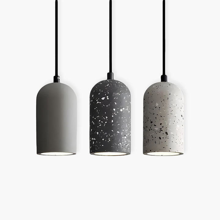 BowLift | UrbanGlow Lamp - Industrial Concrete Pendant Light for Modern Interior