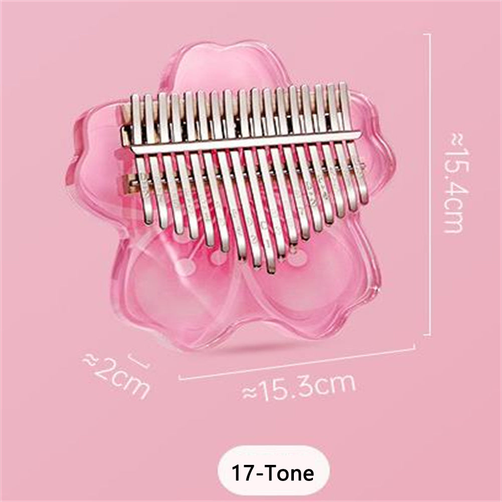 BowLift | Cherry Blossom Kalimba Acrylic Thumb Piano