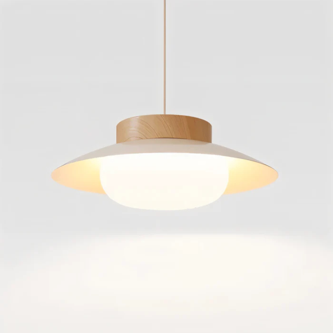 BowLift | Scandinavian Design Pendant Lamp for the Dining Table in Cream