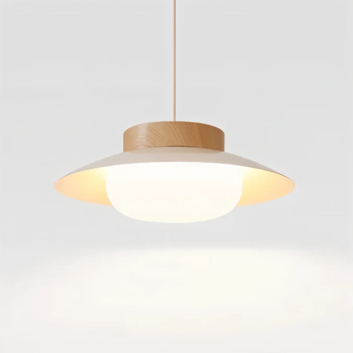 BowLift | Scandinavian Design Pendant Lamp for the Dining Table in Cream