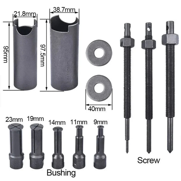 BowLift | Bearing puller set for 9-23 mm bushes - For bicycles, motorcycles & machines
