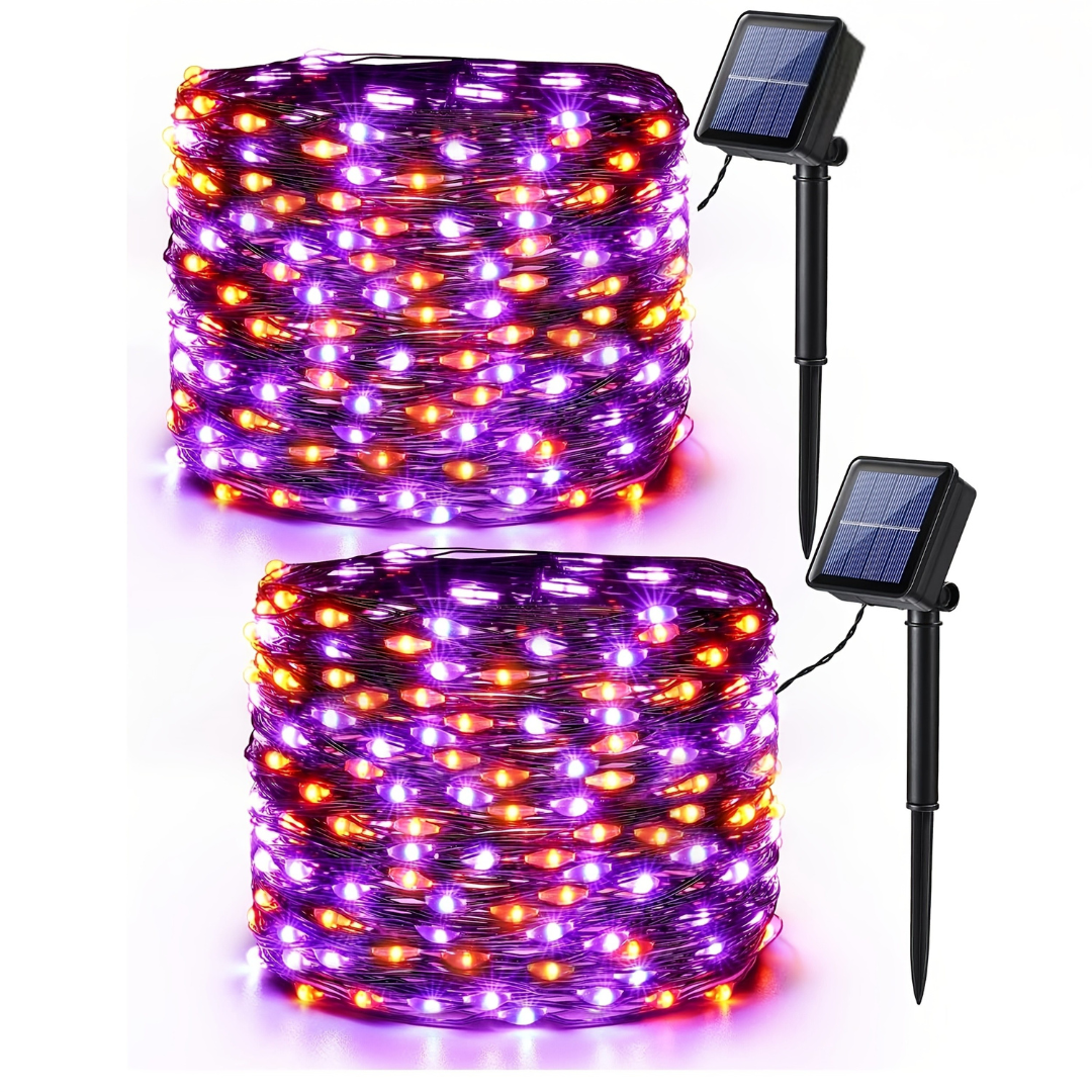 BowLift | Solar-Powered Fairy Lights – Outdoor Halloween String Decoration