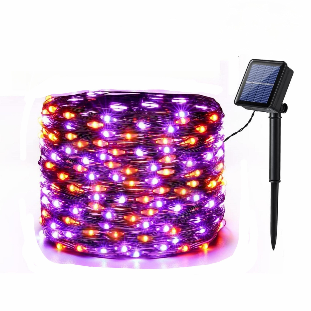 BowLift | Solar-Powered Fairy Lights – Outdoor Halloween String Decoration