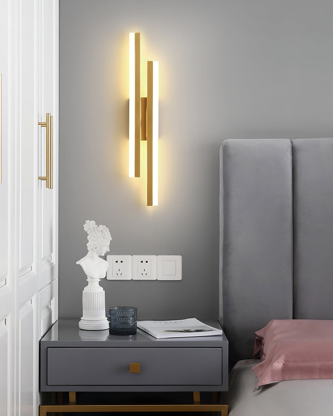 BowLift | NordicGlow – Sleek LED Wall Lamp for Modern Spaces