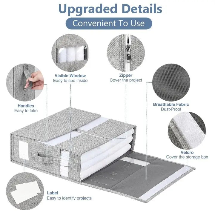 BowLift | Foldable Wardrobe Storage Boxes