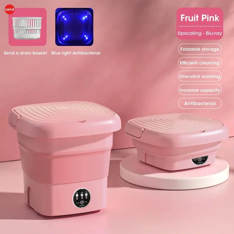 BowLift | Foldable Mini Washing Machine 4.5 L – compact & gentle