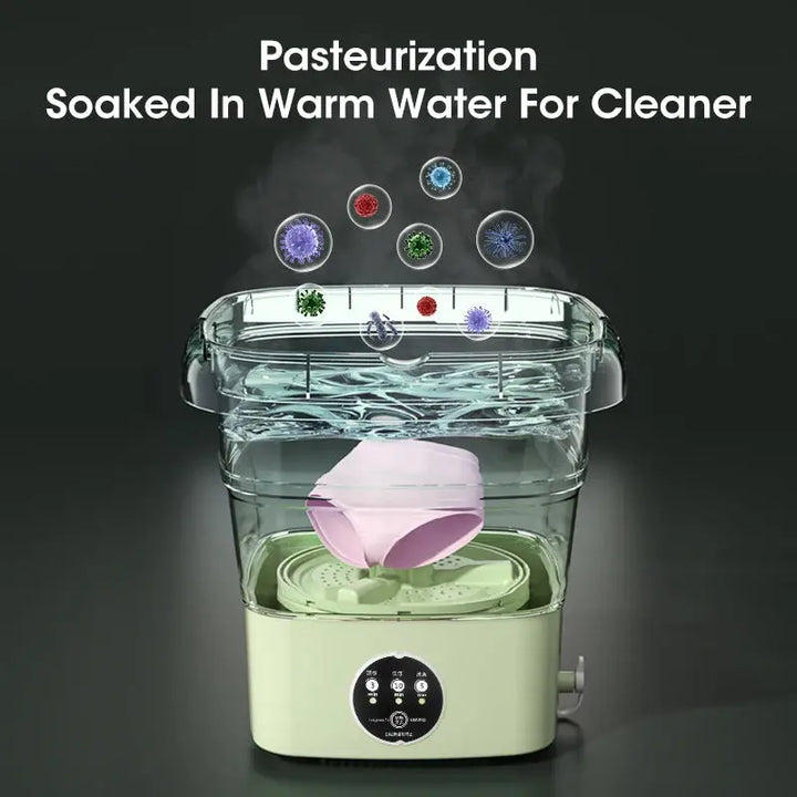 BowLift | Foldable Mini Washing Machine 4.5 L – compact & gentle