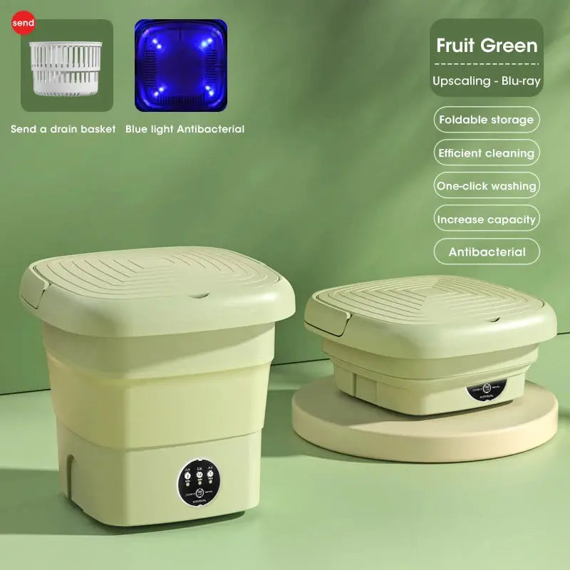 BowLift | Foldable Mini Washing Machine 4.5 L – compact & gentle