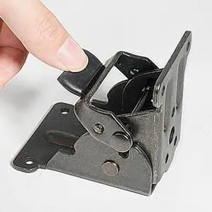 BowLift | Foldable Heavy-Duty Corner Brackets with Lock – Supports up to 225 kg