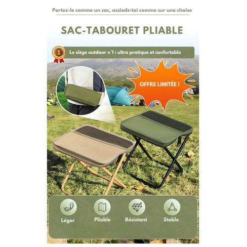 BowLift | in-1 chair bag - waterproof folding chair & rucksack for outdoor adventures