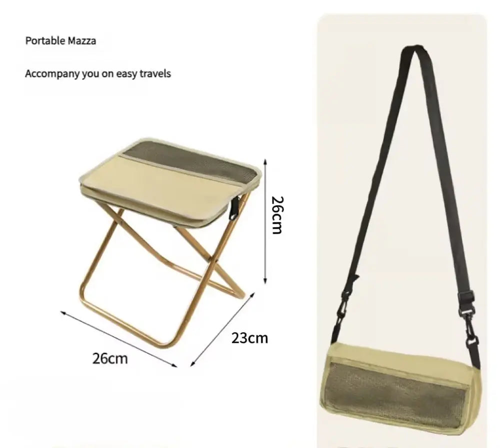 BowLift | Foldable Outdoor Stool – Lightweight, stable and portable