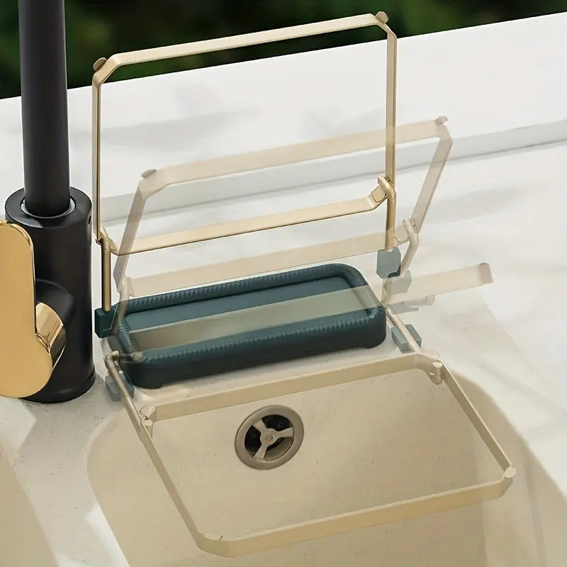 BowLift | Collapsible Sink Strainer with Disposable Net – Hygienic Disposal of Food Residues