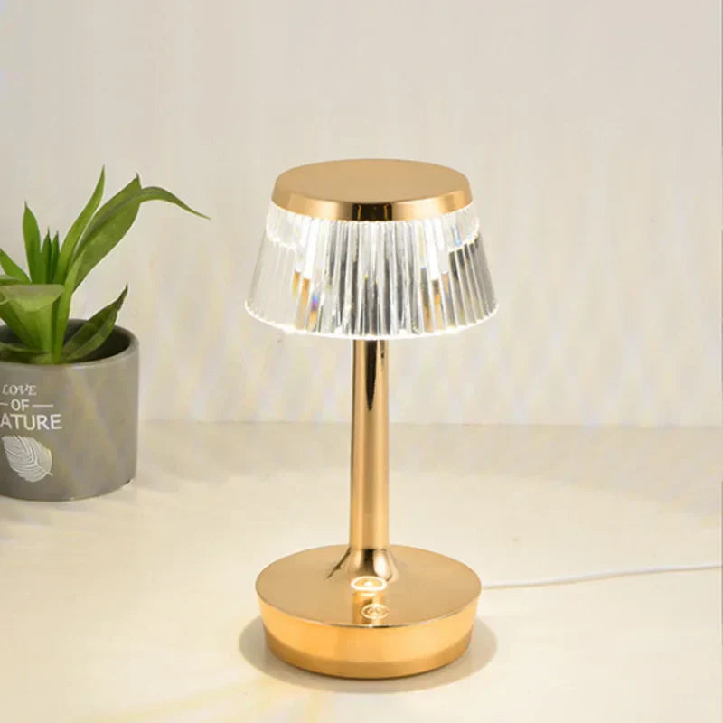 BowLift | Crystal Pendant - Rechargeable Wireless Table Lamp