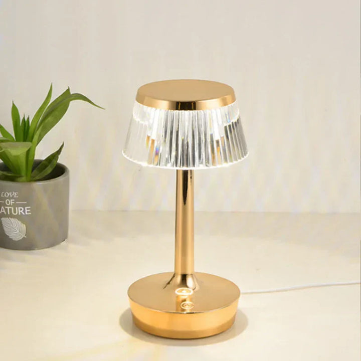 BowLift | Crystal Pendant - Rechargeable Wireless Table Lamp