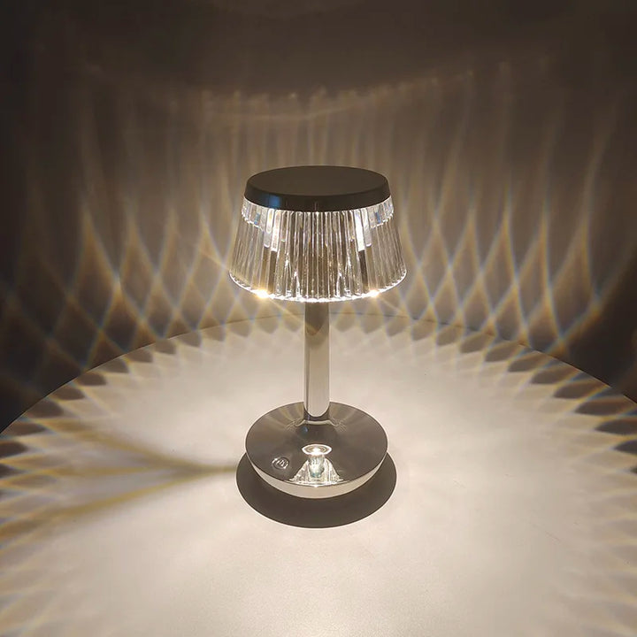 BowLift | Crystal Pendant - Rechargeable Wireless Table Lamp