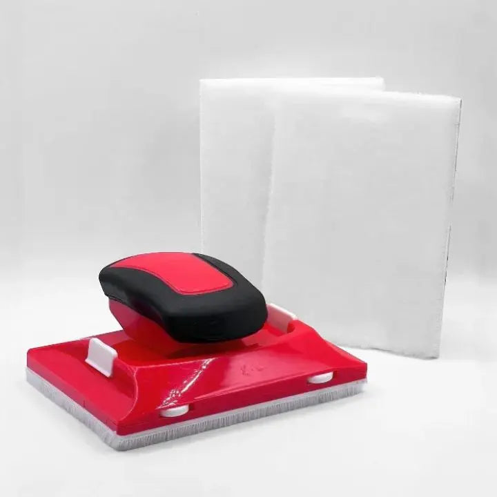 BowLift | Paint roller with edge guide + 2 replacement pads