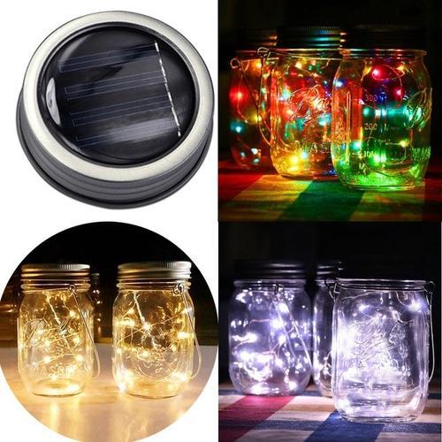 BowLift | LED Fairy Light Solar Powered Mason Jars