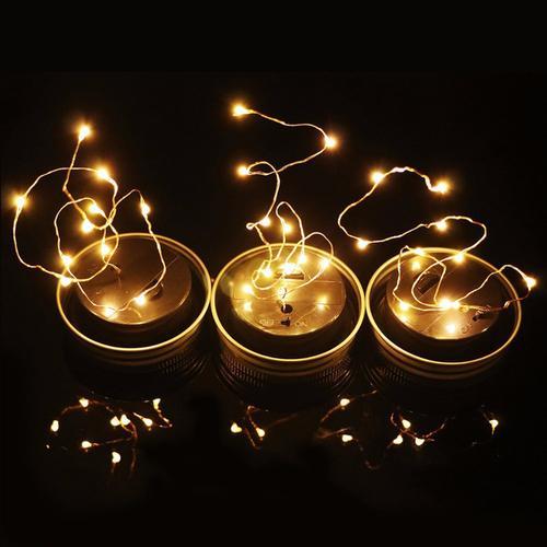 BowLift | LED Fairy Light Solar Powered Mason Jars