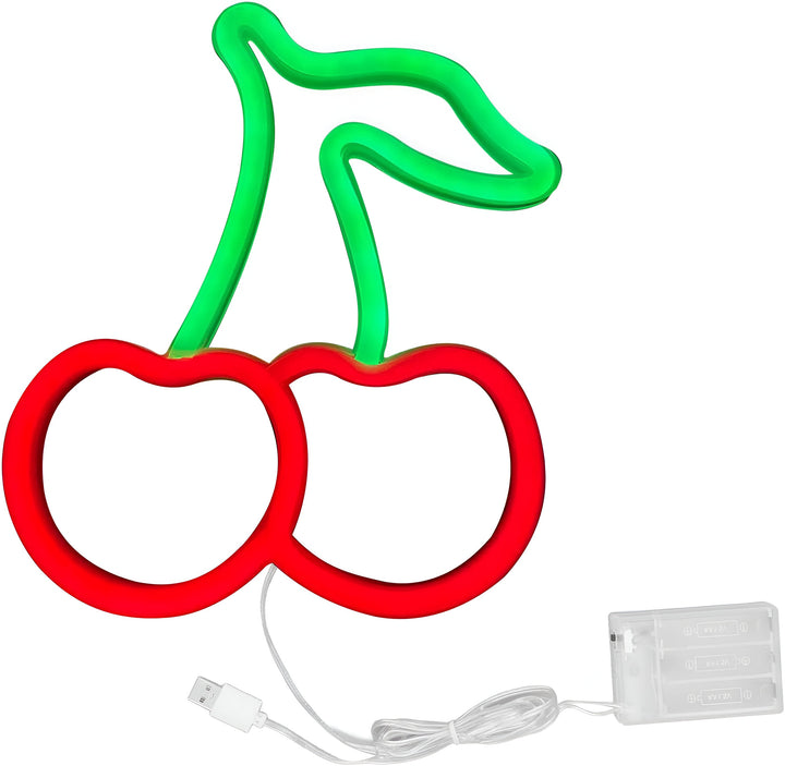 BowLift | Fast Food LED Neon Light – Colorful Wall Decoration with USB Connection