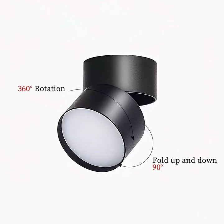 BowLift | Adjustable Surface LED Ceiling Light Warm White