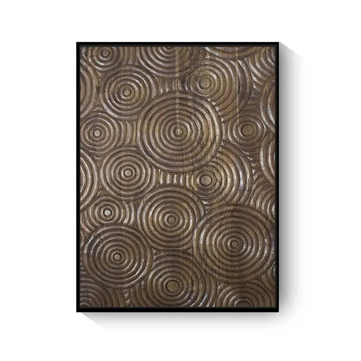 Natural Abstract Wood Tree Rings Wall Art Fine Art Canvas Prints Pictures For Living Room Dining Room Home Office Art Decor | Bowlift