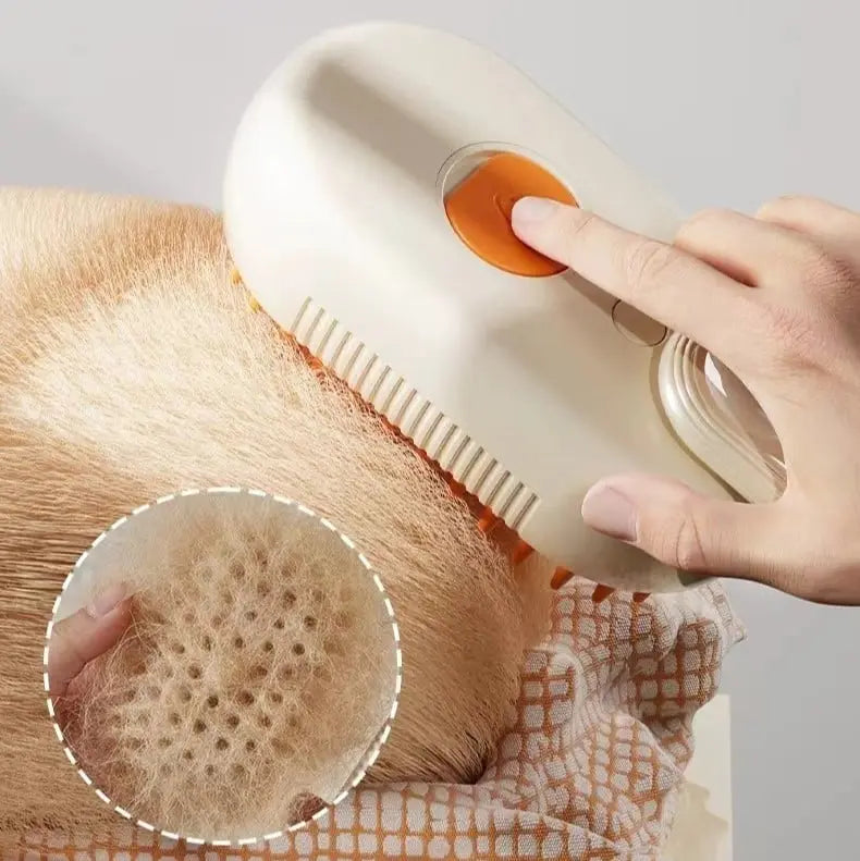 BowLift | Fine mist spray comb for dogs & cats – combing & moistening in one step