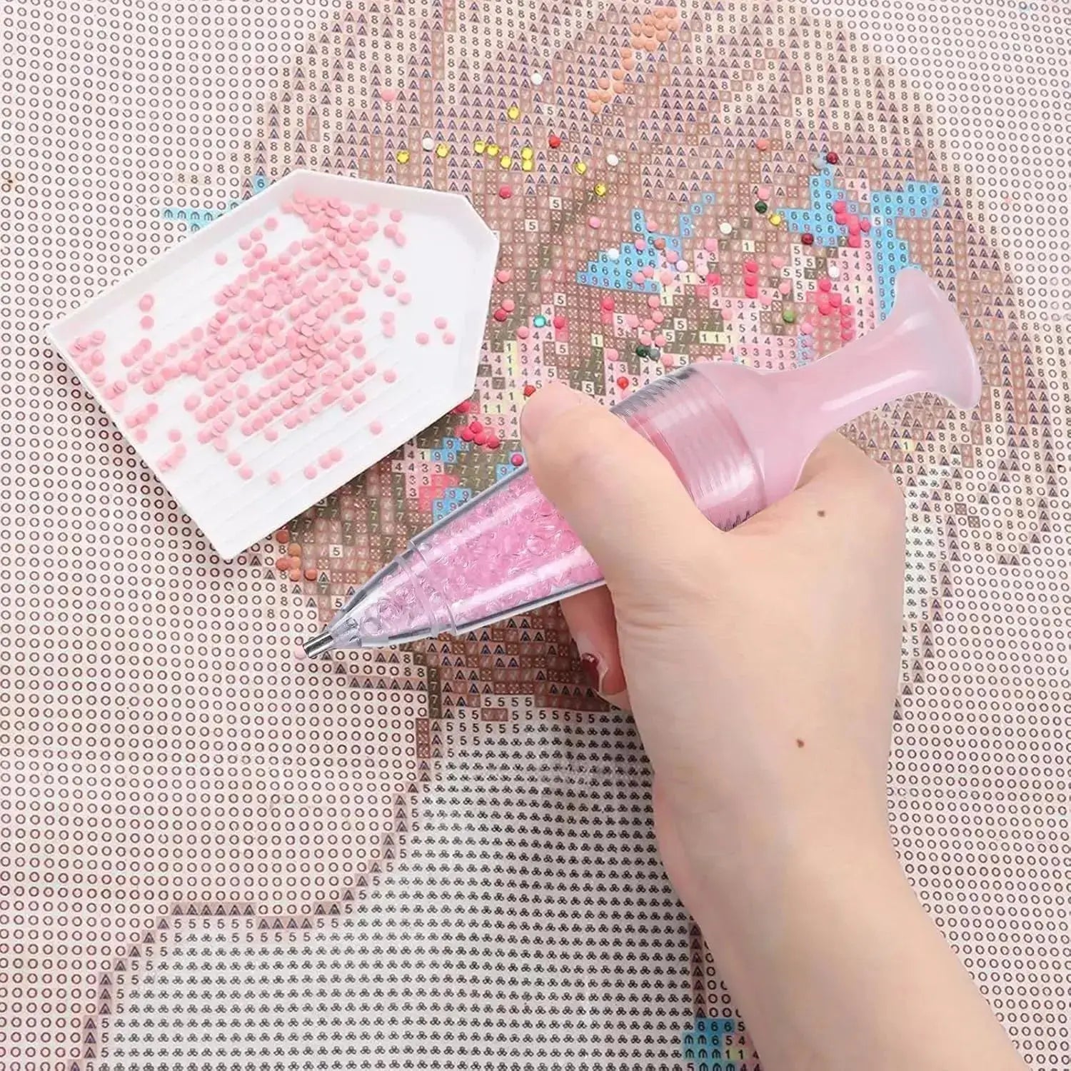 BowLift | Fine tip applicator with diamond grip for precise crafting & nail design