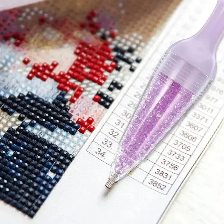 BowLift | Fine point pen with diamond grip for precise crafting and nail design