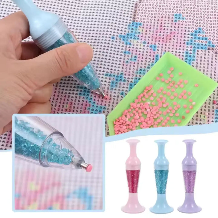 BowLift | Fine tip applicator with diamond grip for precise crafting & nail design