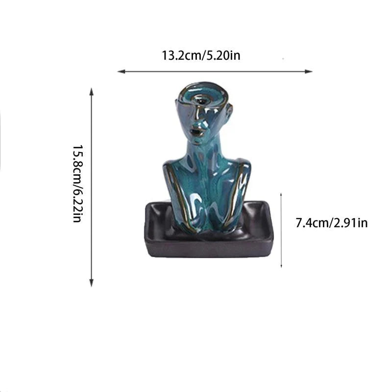 Female Form Backflow Incense Holder Bowlift