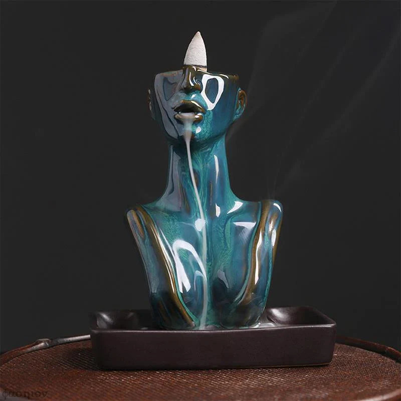 Female Form Backflow Incense Holder Bowlift