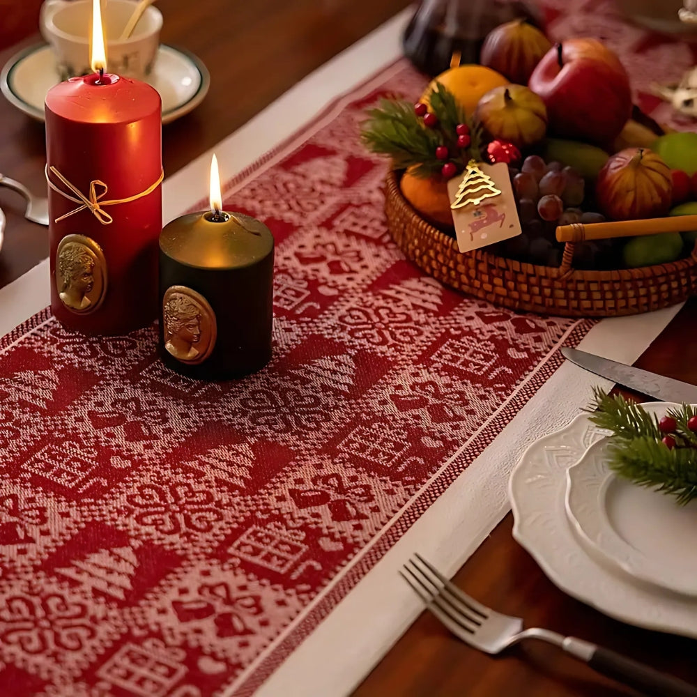 BowLift | Festive Christmas Elk Table Runner