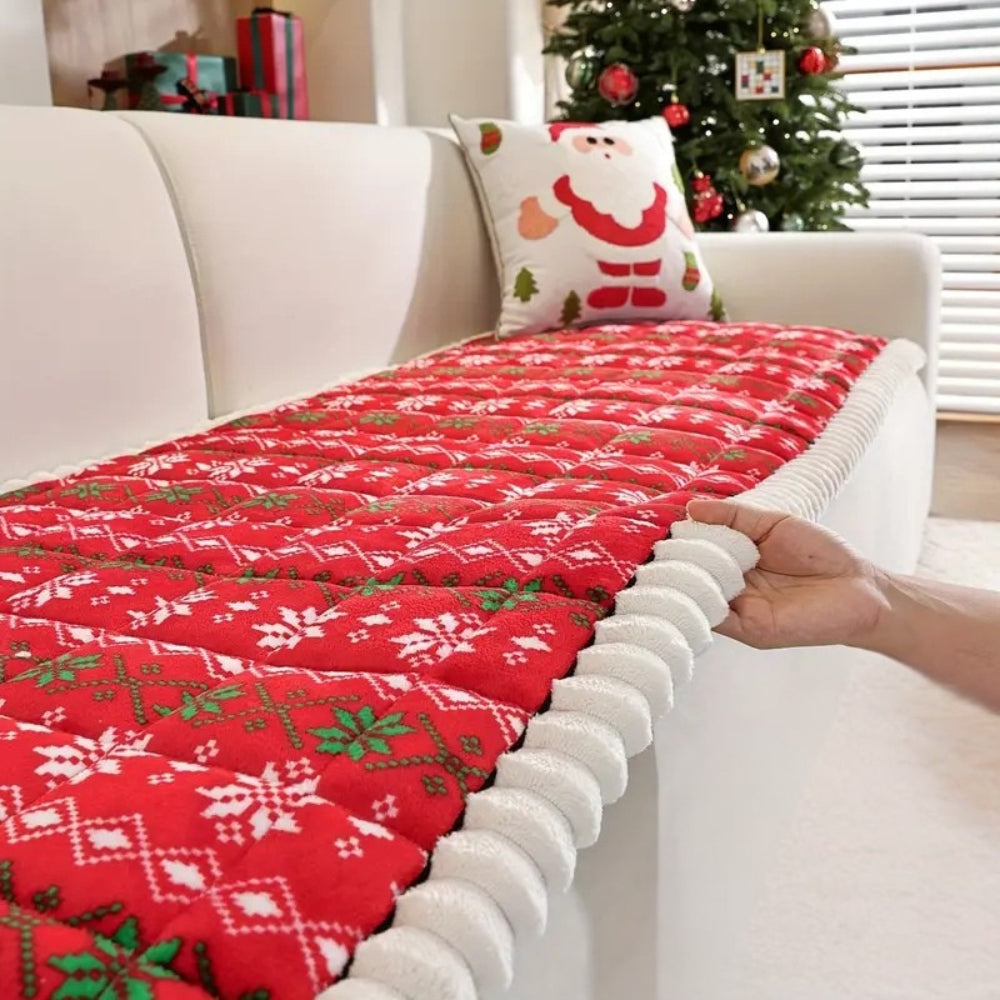BowLift | Festive Holiday Winter Sofa Cover