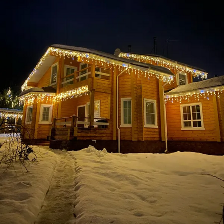 BowLift | Festive Light Curtain | Christmas Lighting for Outdoor