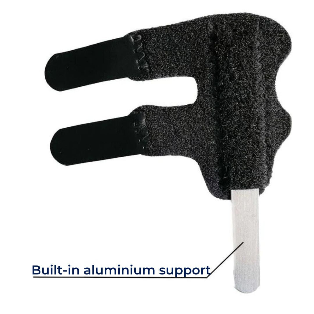 FingerEase Adjustable Finger Rail | Comfortable - Daily Support During Writing - Typing - Gaming - Crafting Bowlift