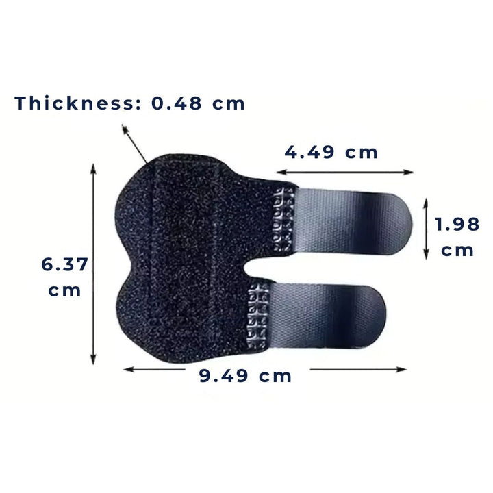 FingerEase Adjustable Finger Rail | Comfortable - Daily Support During Writing - Typing - Gaming - Crafting Bowlift