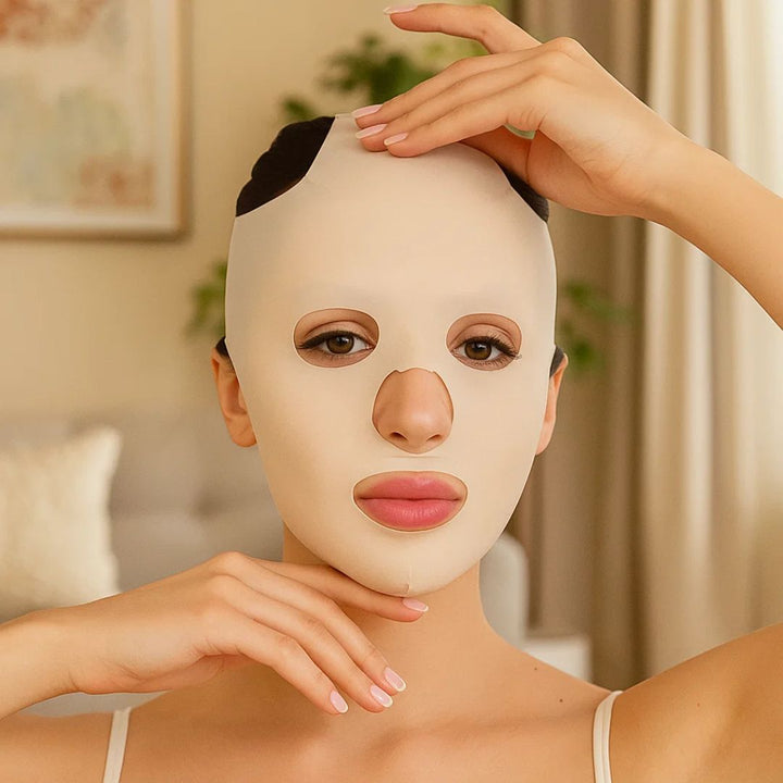 FirmLift | Anti‑Wrinkle Face Lift Mask – Reusable Compression – Soft Ergonomic Fit – Overnight Firming & Tightening for Mature Skin Bowlift