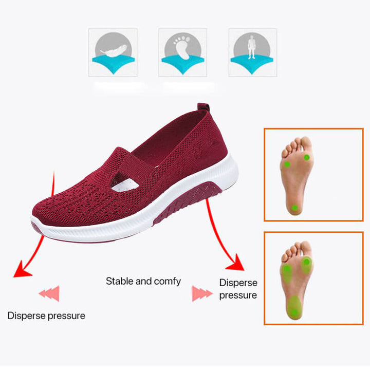 BowLift | Flat non-slip slip-on shoes