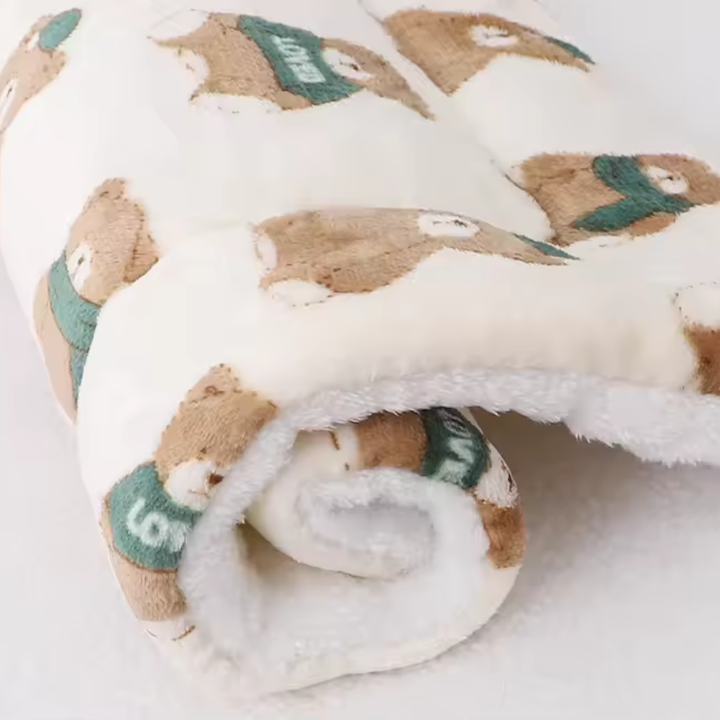 Washable dog blanket soft non-slip ideal for sofa bed and car Bowlift